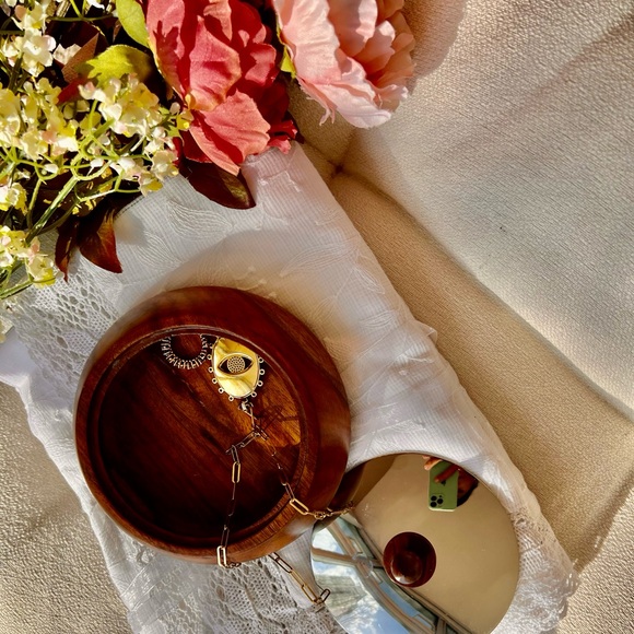 Wood and Steel Trinket Box. - Picture 4 of 5